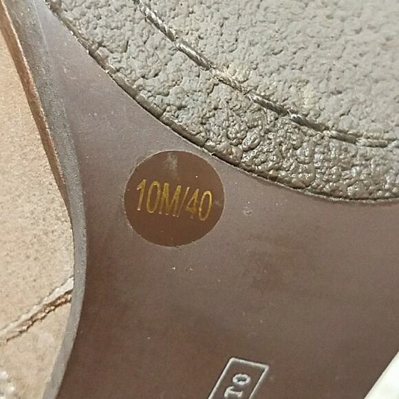 Vince Camuto Tan Leather Booties 10M - Picture 7 of 9